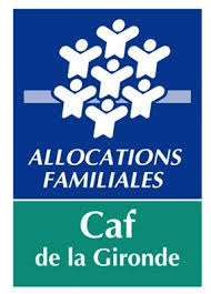 Logo de la CAF de la Gironde